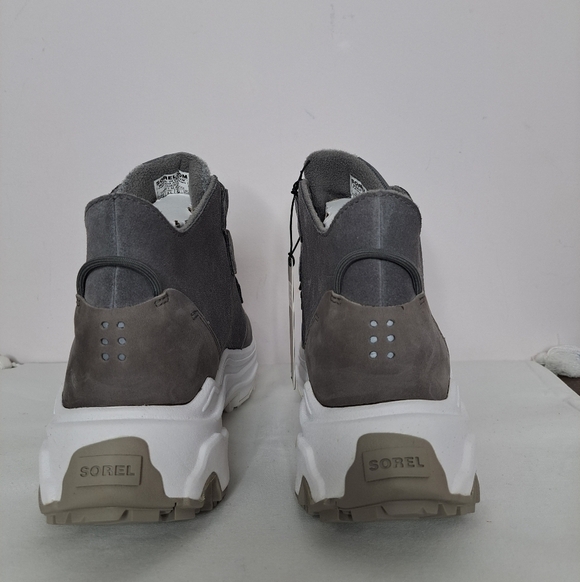 Sorel kinetic breakthru caribou sneaker boot grey 10.5 NWT - Picture 9 of 11